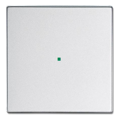 SR-1-83 Клавиша одинарная free@home, future, серебристый алюминий ABB ABB  2CKA006220A0138