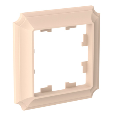 SE AtlasDesign ANTIQUE Рамка 1-постовая Песочный Systeme Electric AtlasDesign ATN101201