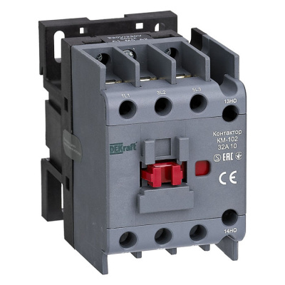 Контактор 32А 24В АС3 АС4 1НО КМ-102 DEKraft DEKraft  22097DEK