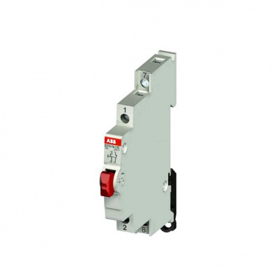 Выключатель кнопочный красный ABB E215-16-11C  ABB E210 2CCA703151R0001