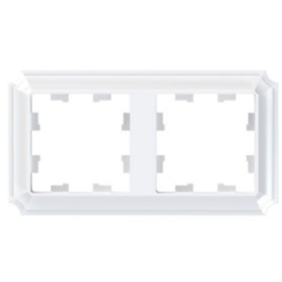 SE AtlasDesign ANTIQUE Рамка 2-постовая Белый Systeme Electric AtlasDesign ATN100102