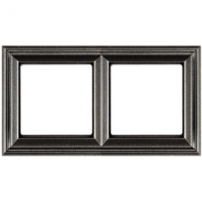 Рамка 2-постовая Jung Eco Profi DECO Антрацит Jung Eco Profi DECO EPD482AN