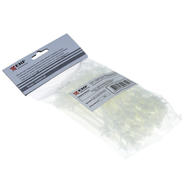 Хомут нейлоновый черный 4,8х150 EKF PROxima EKF  plc-cb-4.8x150