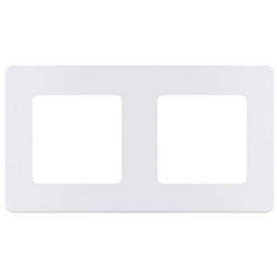 Рамка декоративная универсальная, 2 поста, Legrand Inspiria Жемчуг Legrand Inspiria 673946