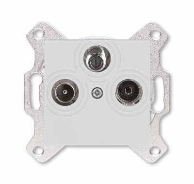 Розетка TV-R-SAT единственная серый ABB Levit ABB Levit 2CHH083303A6016