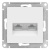 Розетка двойная компьютерная RJ45+RJ45 кат.5E механизм Schneider Electric AtlasDesign Белый Systeme Electric AtlasDesign ATN000185