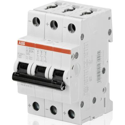 Автоматический выключатель 3P 4A (K) 10kA ABB S203M ABB S200M 2CDS273061R0337