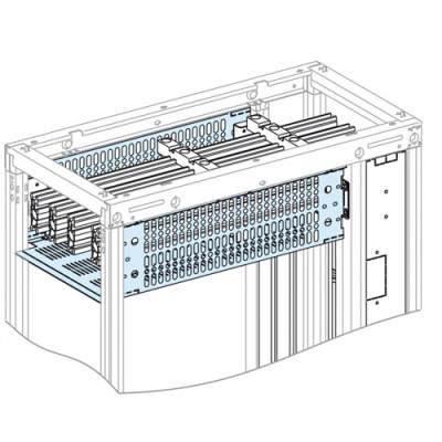 Комплект для секционирования по форме 2 для рамы 650х600мм 3мод Schneider Electric Prisma Plus P Schneider Electric Prisma Plus P 04986