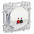 Аудиорозетка 1-ая Schneider Electric Odace Белый