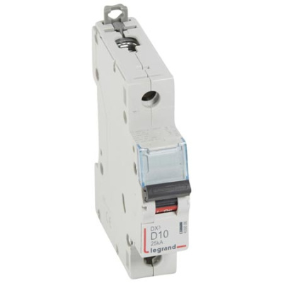 Автоматический выключатель 1P 10A D 25kA Legrand DX3 Legrand DX3 409806