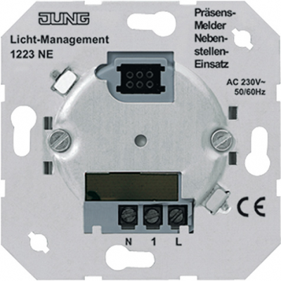 Спутник 3-х проводной для дополнительного управления датчками движения/присутствия Jung Jung Jung Механизмы 1223NE