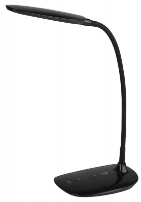 Лампа настольная 9Вт LED Черный Эра ЭРА  NLED-453-9W-BK