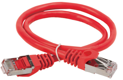 Коммутационный шнур (патч-корд), кат.5Е FTP, 1,5м, красный ITK ITK  PC04-C5EF-1M5