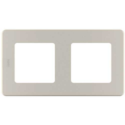 Рамка декоративная универсальная, 2 поста, Legrand Inspiria Шампань Legrand Inspiria 673948