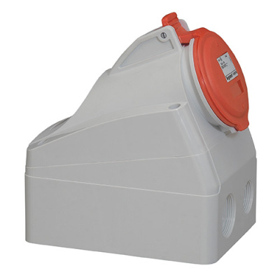 Розетка накладная 3P+PE 32A 380-415V IP44 Legrand P17 DIY  Legrand P17 DIY 090161