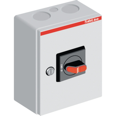 Рубильник в боксе OTL25B6M до 25A 6-полюсный, перфорация 4х25.5+ 2x16.5 ABB ABB  1SCA022562R2820