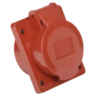 Розетка стационарная скрытая ССИ-415 3Р+Е+N 16А 380-415В IP44 IEK IEK  PSR42-016-5