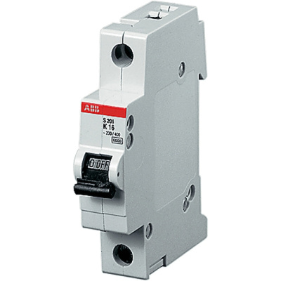 Автоматический выключатель 1P 6A (C) 25kA ABB S201P ABB S200P 2CDS281001R0064