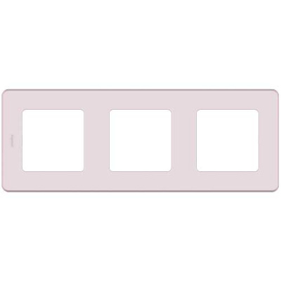 Рамка декоративная универсальная, 3 поста, Legrand Inspiria Розовый Legrand Inspiria 673954
