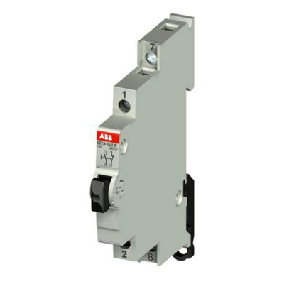 Выключатель кнопочный синий ABB E215-16-11G  ABB E210 2CCA703155R0001