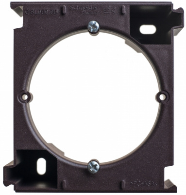 Расширение коробки наружного монтажа Systeme Electric Glossa Шоколад Systeme Electric Glossa GSL000800C
