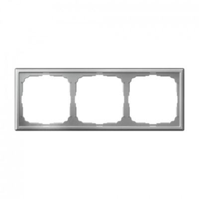 ARTGALLERY 3-постовая РАМКА, универсальная, АЛЮМИНИЙ Systeme Electric ArtGallery GAL000303
