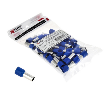 Наконечник штыревой втулочный изолированный EKF PROxima НШвИ 2,5-12 EKF  nhvi-2.5-12