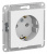 SE AtlasDesign Розетка с заземлением Лотос 16А механизм Systeme Electric AtlasDesign ATN001343