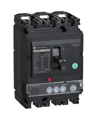 Автомат SYSTEMEPACT CCB250 50KA 3P3D S2.2 250A рычаг LV431870 Systeme Electric Systeme Electric  SPC250N25022L3DF