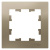 Рамка 1-постовая Schneider Electric AtlasDesign Шампань Systeme Electric AtlasDesign ATN000501