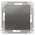 Выключатель 1-клавишный сх.1 10AX механизм Schneider Electric AtlasDesign Сталь Systeme Electric AtlasDesign ATN000911