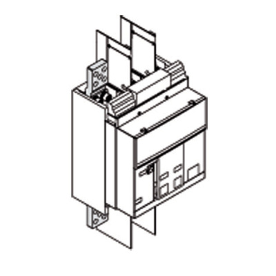 Комплект силовых выводов стационарного выключателя EF E1.2 F 3шт ABB ABB  1SDA073967R1