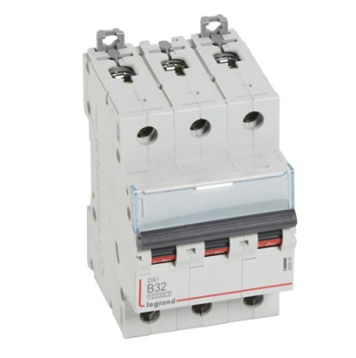 Автоматический выключатель 3P 32 A B 10kA Legrand DX3 Legrand DX3 408994