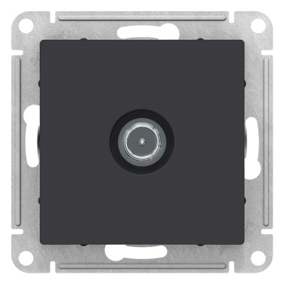 Розетка TV оконечная 1DB механизм Schneider Electric AtlasDesign Карбон Systeme Electric AtlasDesign ATN001091