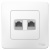 Розетка двойная компьютерная скрытой установки RJ45 кат.5E Systeme Electric Blanca Белый Systeme Electric Blanca BLNIS045451