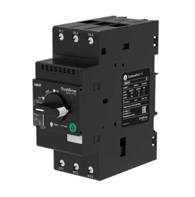 Systeme Electric Автомат защиты двигателя GM3P 23-32A комб.расцепитель пов.рук винт.заж. Systeme Electric GM3P GM3P32