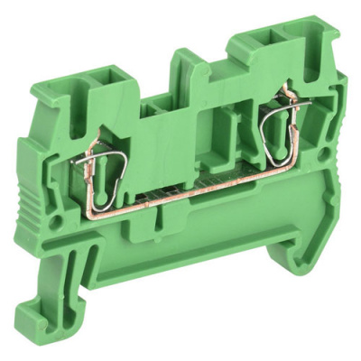 Клемма пружинная КПИ 2в-1,5 17,5А зеленый IEK IEK  YZN11-001-K06