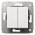 Переключатель 2-клавишный на 2 направления 10A Legrand Cariva Белый