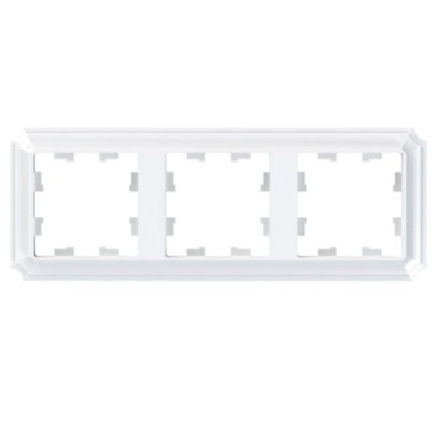 SE AtlasDesign ANTIQUE Рамка 3-постовая Белый Systeme Electric AtlasDesign ATN100103