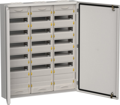 TITAN 5 Корпус металлический ЩРн-216 (3х72) 960х830х140 IP54 сер IEK IEK TITAN 5 TI5-50-N-3X072-54-7035