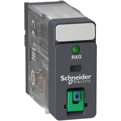 Реле промежуточное 10А 1С/О =24В кн. + LED Schneider Electric  RXG12BD