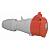 Розетка мобильная 2P+PE 16A 380-415V IP44 Legrand P17 Tempra Pro 