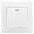 Выключатель 1-клавишный СП с индикатором10A EKF Basic Минск Белый