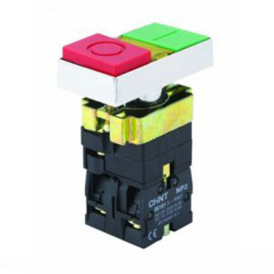 Двойная кнопка NP2-BW8465 1НО+1НЗ AC230В(LED) IP40 CHINT CHINT  573829CHINT