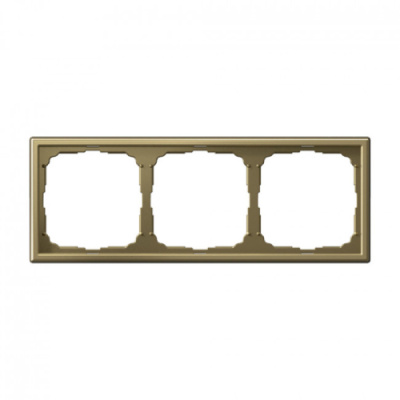 ARTGALLERY 3-постовая РАМКА, ЗОЛОТО Systeme Electric ArtGallery GAL001603