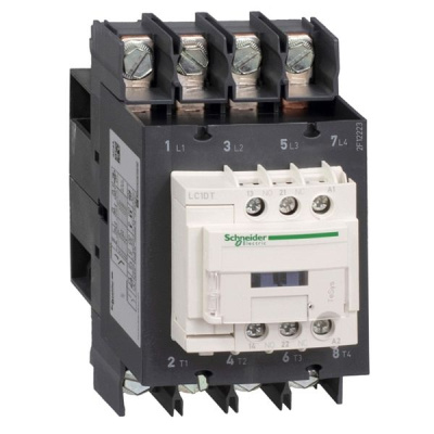Контактор 4P 415В 80 A 220В DC Schneider Electric Schneider Electric  LC1DT80A6MD