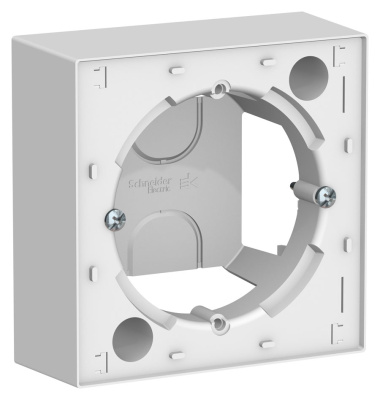 Коробка для наружного монтажа Schneider Electric AtlasDesign Белый Systeme Electric AtlasDesign ATN000100
