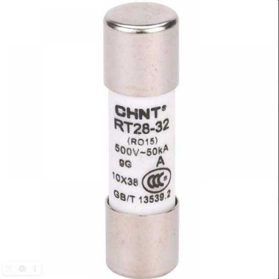 Плавкая вставка цилиндрическая RT28-32 4A 10х38 CHINT CHINT  520250CHINT