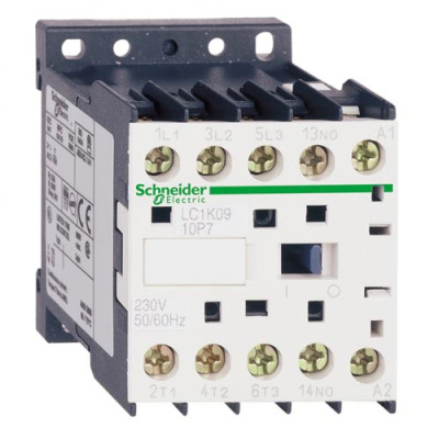 Контактор K 3P,16 А,НЗ,220V 50/60 Гц,зажим под винт Schneider Electric Schneider Electric  LC1K1601M7