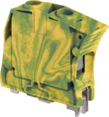 Клемма ZS35 винтовая 35мм.кв. Земля ABB ABB ZS 1SNK516150R0000